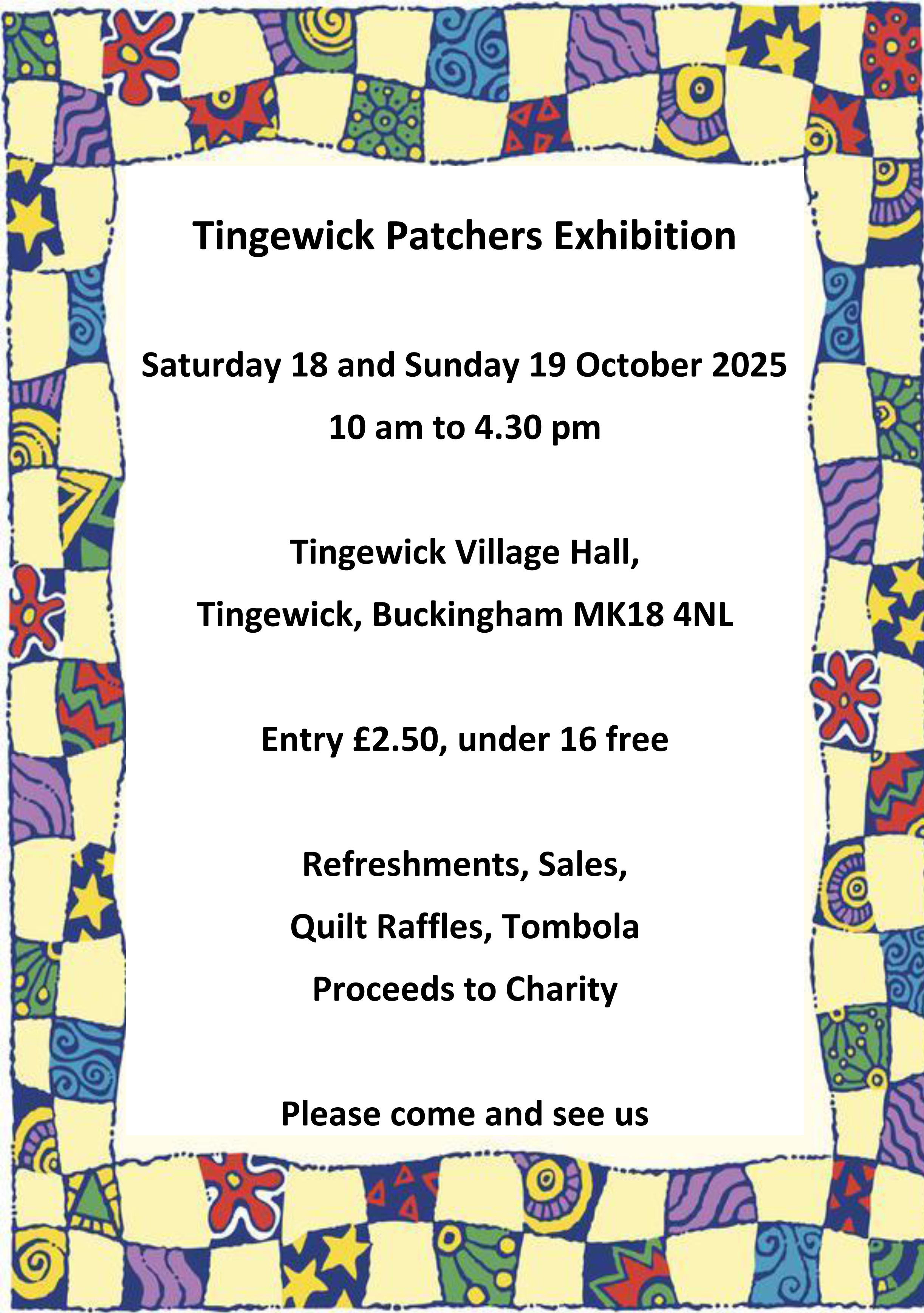 tingewick patchers oct 2025